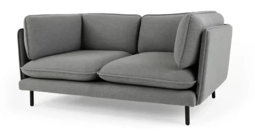 Sofá de 2 Cuerpos Wes – Gris Selecto