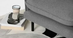 Sofá de 2 Cuerpos Wes – Gris Selecto