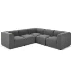 Sofá Modular de 5 Cuerpos Juno – Gris Marga