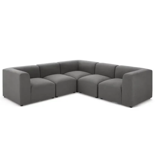 Sofá Modular de 5 Cuerpos Juno – Gris Marga