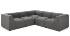 Sofá Modular de 5 Cuerpos Juno – Gris Marga