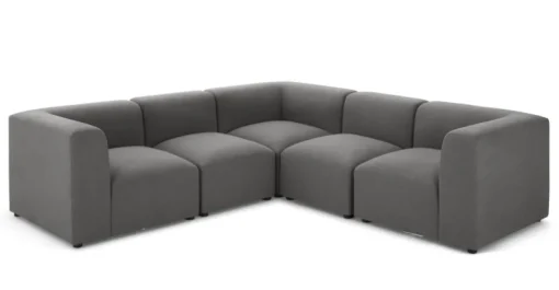 Sofá Modular de 5 Cuerpos Juno – Gris Marga