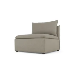 Sofá modular individual Victor – Gris Portland