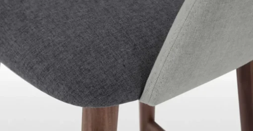 Taburete alto Lule – Marga y gris granizo