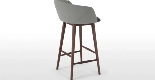 Taburete alto Lule – Marga y gris granizo