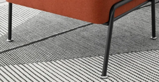 Taburete Knox – Naranja retro