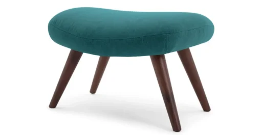 Taburete Moby – Azul mineral