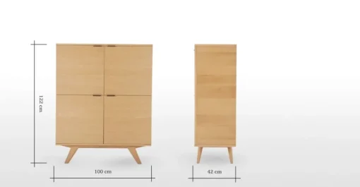 Vitrina Aveiro – Roble