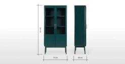 Vitrina Cassey – Verde