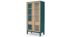 Vitrina Ralph – Roble y azul cerceta