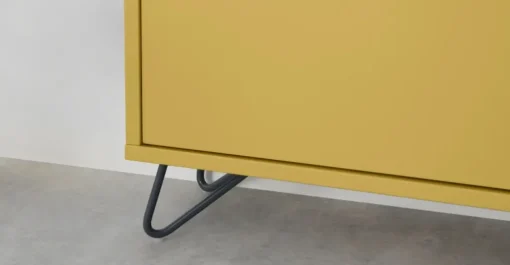 Zapatero Elona – Amarillo y carbón