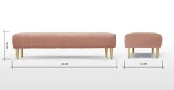 Banco Otomana Amicie – Rosa