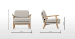 Butaca Acento Lars – Beige