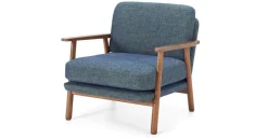 Butaca Acento Lars – Azul Revival