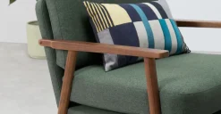 Butaca Acento Lars – Verde Darby