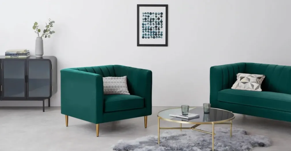 Butaca Amicie – Azul Espuma de Mar