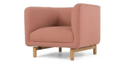 Butaca Becca – Rosa Empolvado