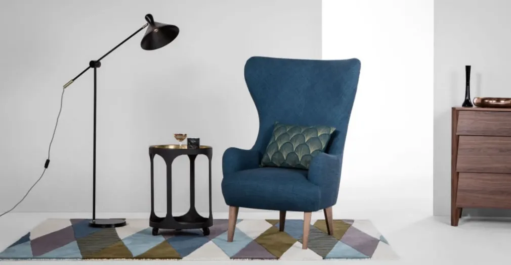 Butaca Bodil – Azul Támesis