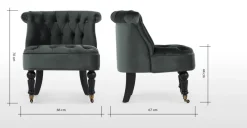 Butaca Bouji – Gris