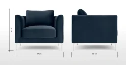 Butaca Dree – Azul Zafiro