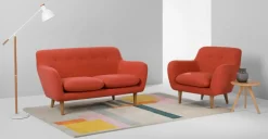 Butaca Dylan – Naranja Revival