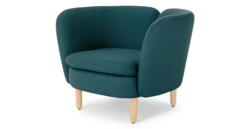 Butaca Elio – Tejido Azul Brisa