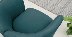 Butaca Elio – Tejido Azul Brisa