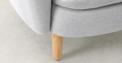 Butaca Elio – Tejido Gris Nieve