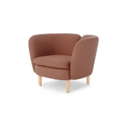 Butaca Elio – Tejido Rosa Óxido