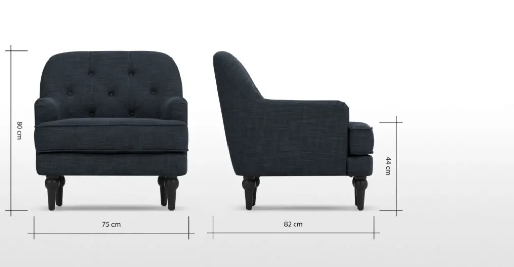 Butaca Flynn – Azul Atlántico