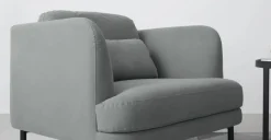 Butaca Herman – Algodón Gris