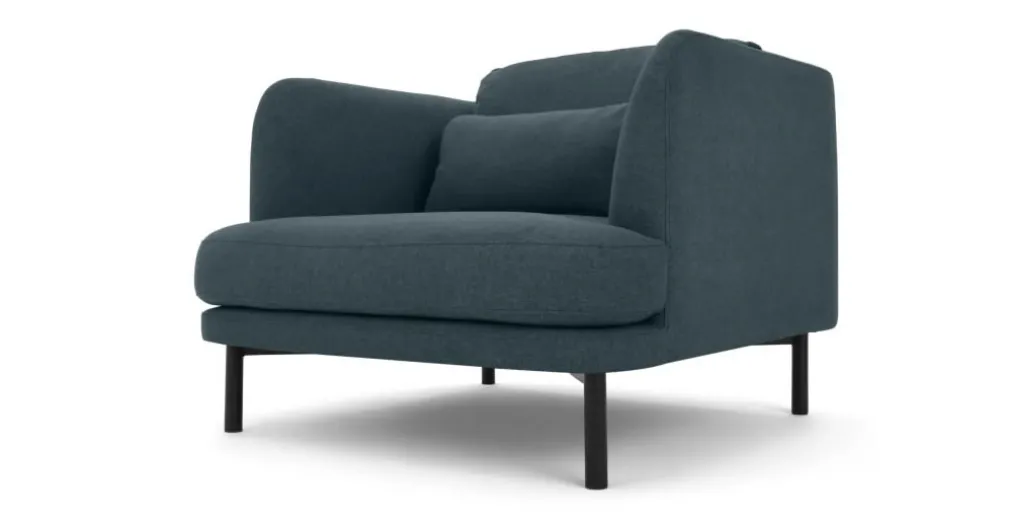 Butaca Herman – Azul Egeo