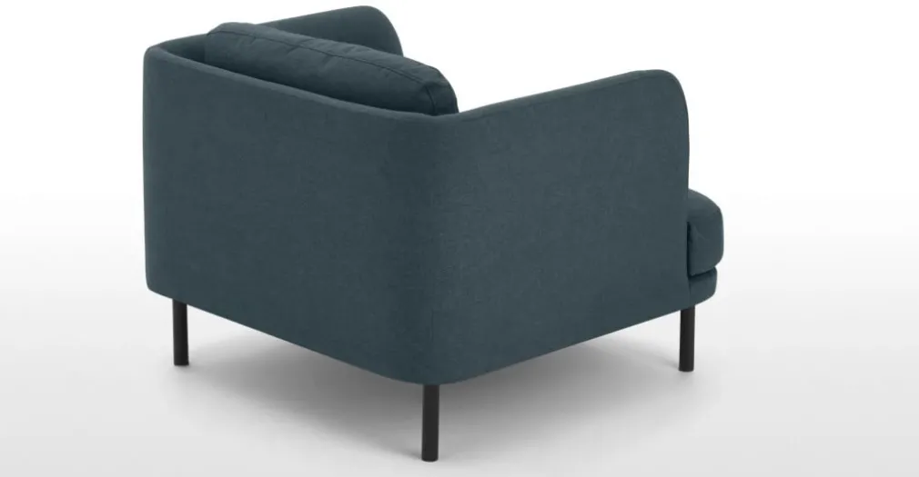 Butaca Herman – Azul Egeo