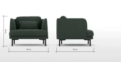 Butaca Herman – Verde Bosque