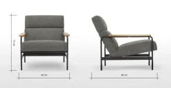 Butaca Kingston – Gris