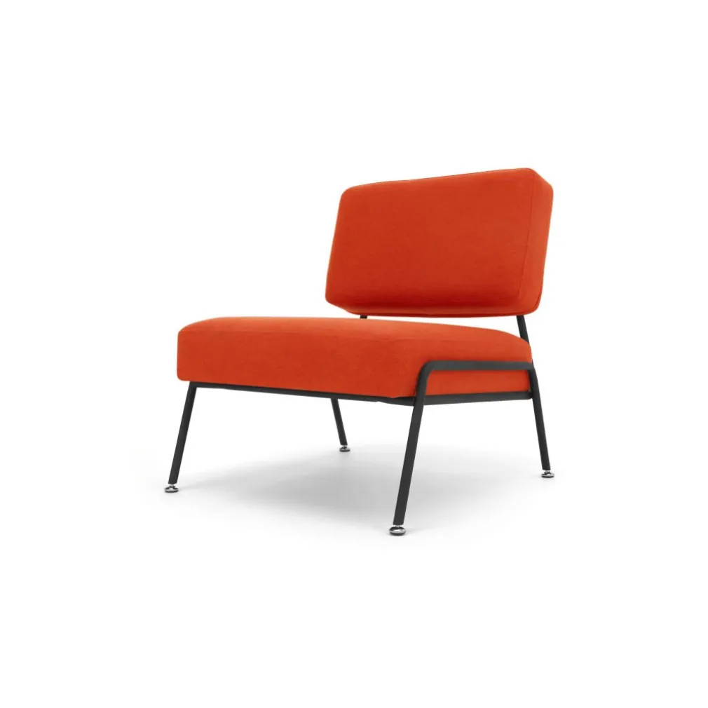 Butaca Knox – Naranja Retro