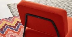 Butaca Knox – Naranja Retro