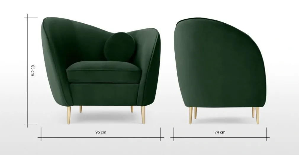 Butaca Kooper – Verde Pino