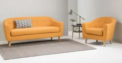 Butaca Lottie – Amarillo Miel