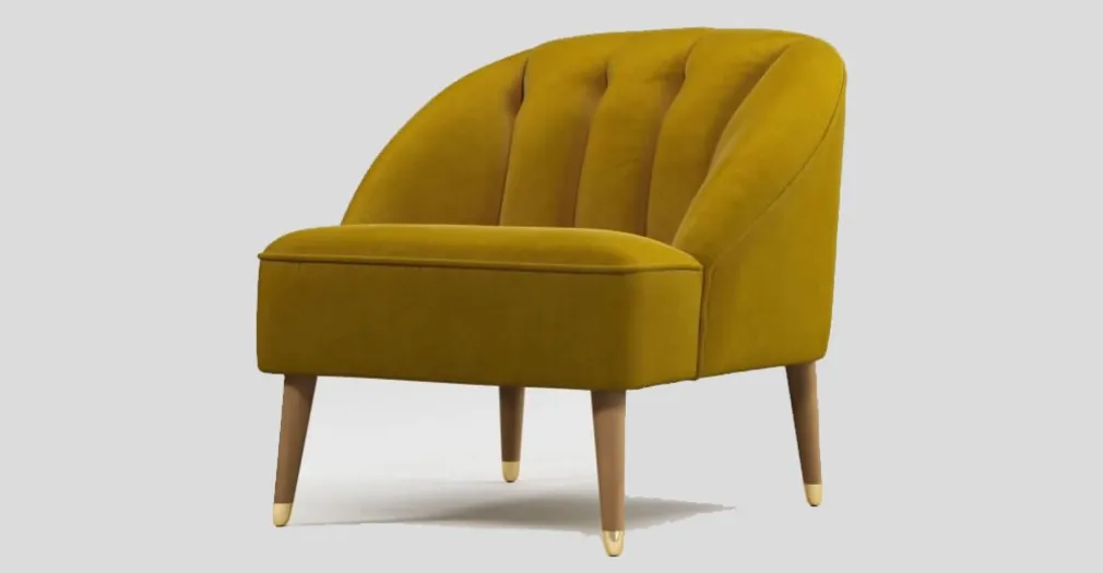 Butaca Margot – Dorado Vintage