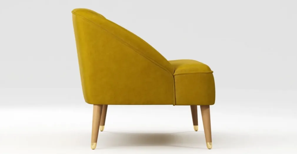 Butaca Margot – Dorado Vintage