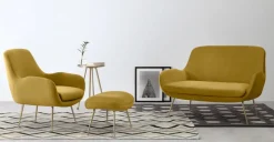 Butaca Moby – Dorado Vintage