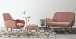 Butaca Moby – Rosa Vintage