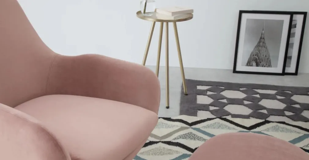 Butaca Moby – Rosa Vintage