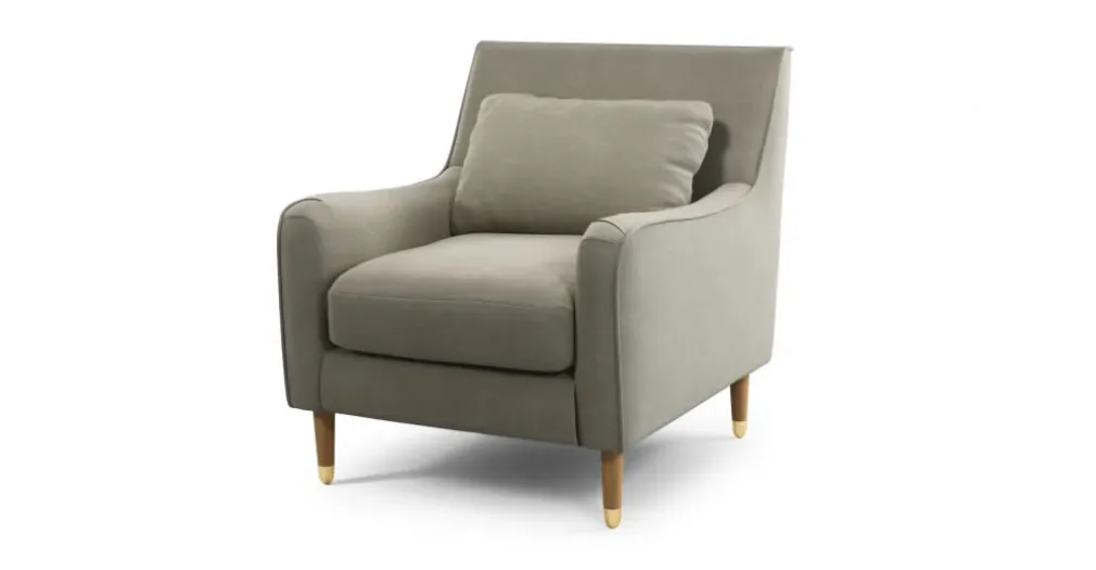 Butaca Oksana – Gris Marfil