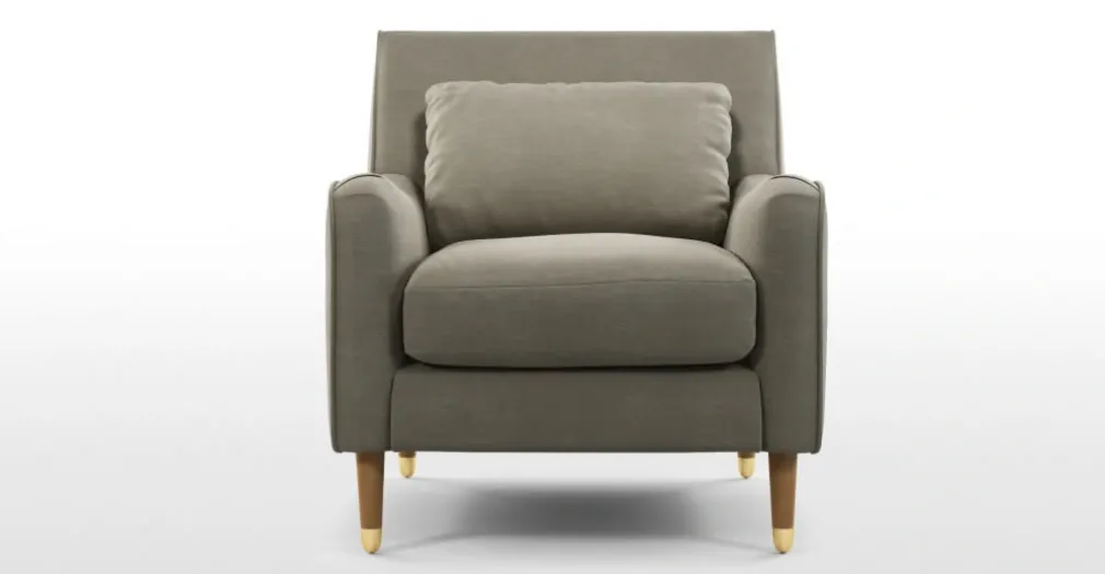 Butaca Oksana – Gris Marfil