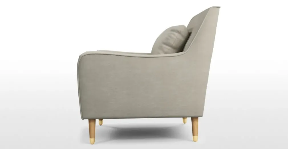 Butaca Oksana – Gris Marfil