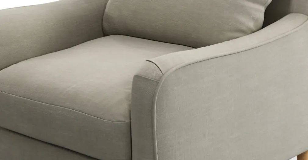 Butaca Oksana – Gris Marfil