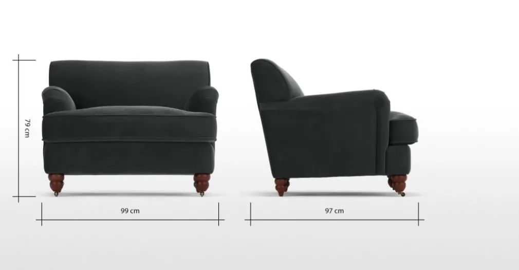 Butaca Orson – Gris