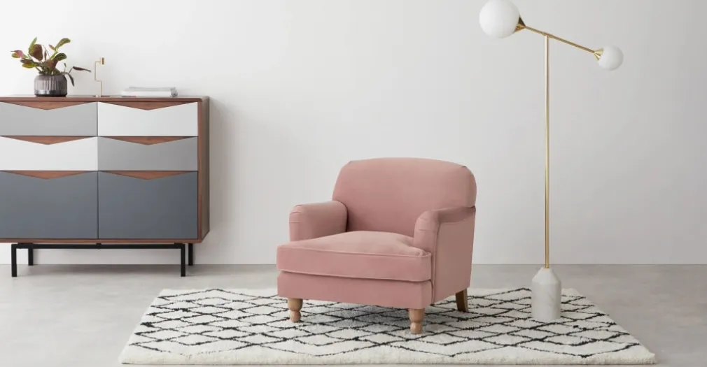 Butaca Pequeño Orson – Rosa Vintage